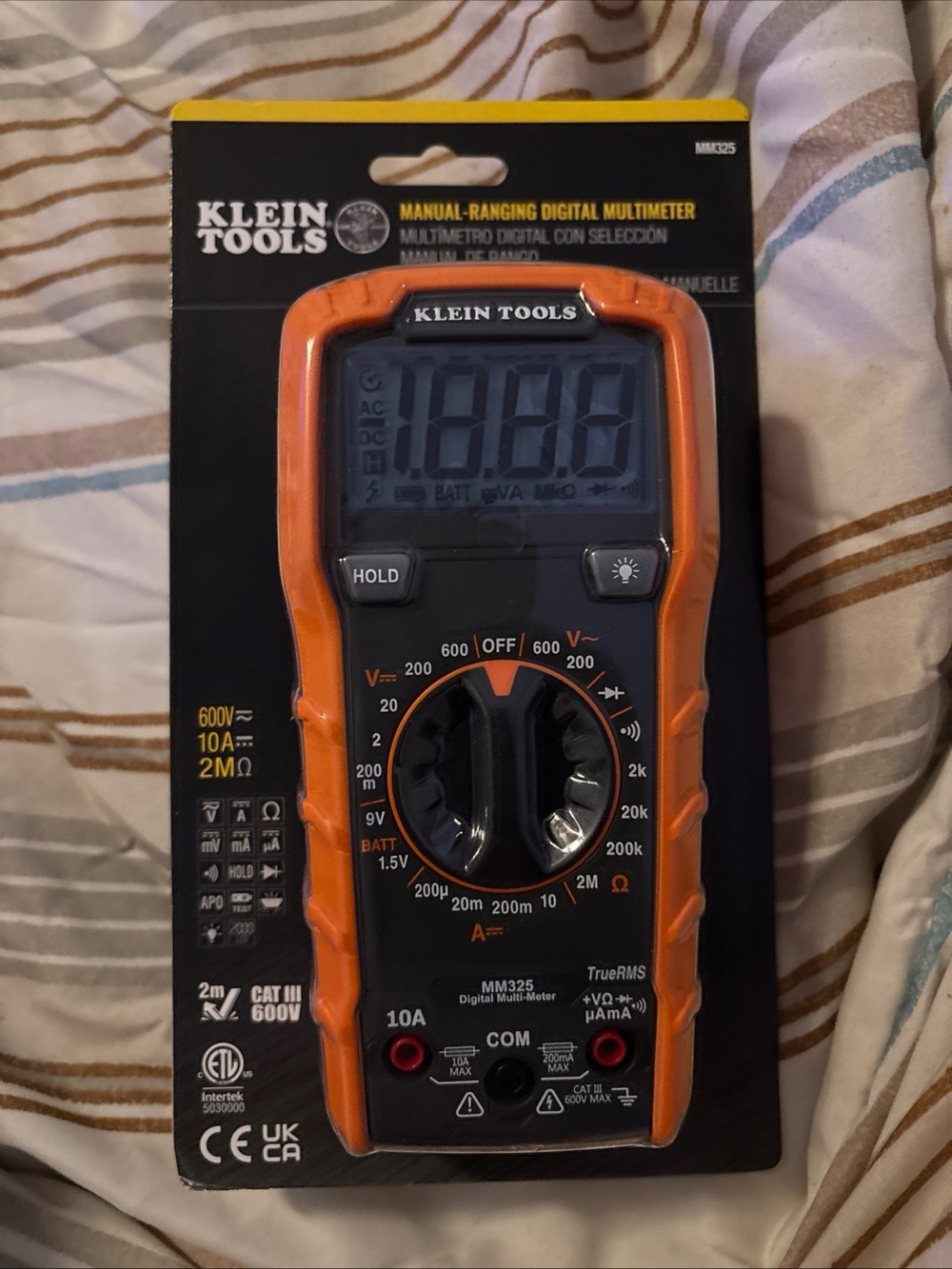 MM325 Digital Multimeter - Orange